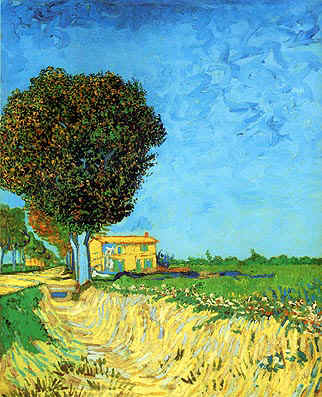 Vincent van Gogh A Lane Near Arles