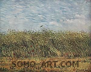 Vincent van Gogh Cornfield with a Lark, 1887