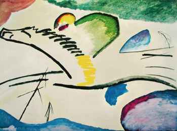 Wassily Kandinsky Lyric Man on a Horse