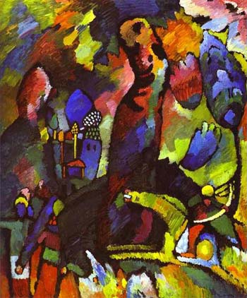 Wassily Kandinsky Picture with Archer 1909