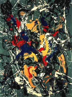 Jackson Pollock Number 3 1948