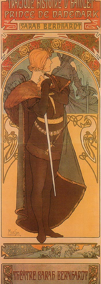 Alphonse Mucha Hamlet 1899