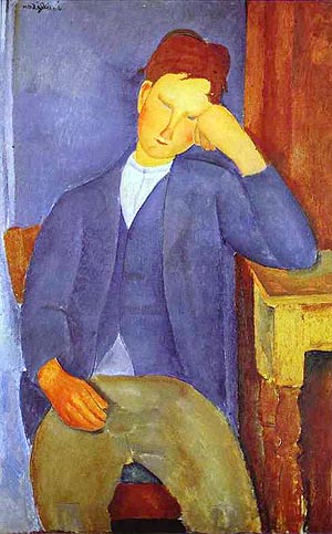 Amedeo Modigliani The Young Apprentice 1918