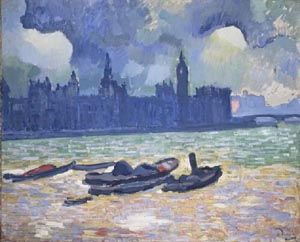 Andre Derain Houses of Parliament at Night 1906