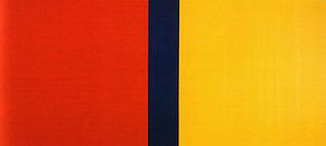 Barnett Newman Whos Afraid of Red Yellow and Blue IV 1969-70