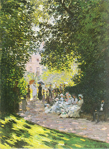 Claude Monet Monceau Park 1878