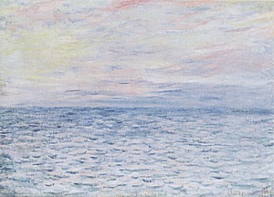 Claude Monet Sunset at Pourville, 1882