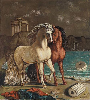 Commissions Gallery The Divine horses of Achilles, Balios and Xanthos 1963