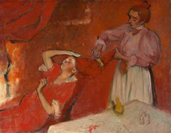 Edgar Degas Combing the Hair La Coiffure c1896
