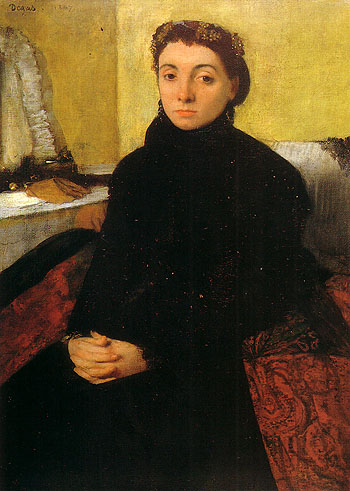 Edgar Degas Portrait of Josephine Gaujelin