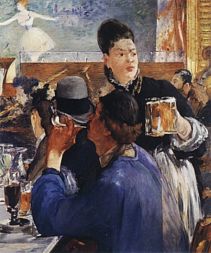 Edouard Manet Corner in a Cafe-Concert, 1878-1879