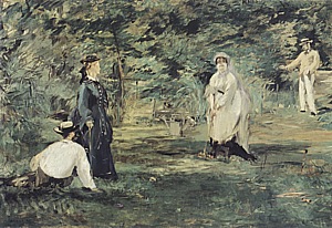 Edouard Manet Croquet, 1873