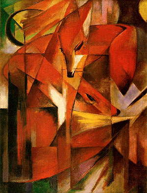 Franz Marc Foxes 1913