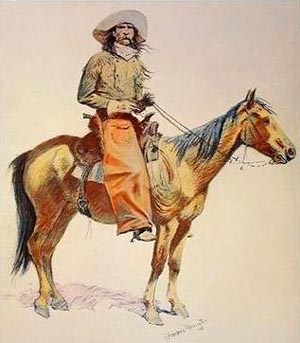 Frederic Remington Arizona Cowboy