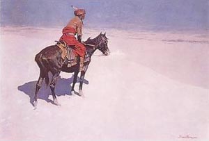 Frederic Remington The Scout Friends or Enemies