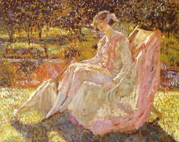 Frederick Carl Frieseke Sunbath 1914