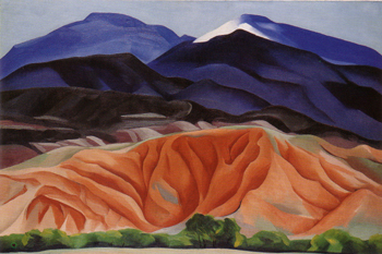 Georgia OKeeffe Black Mesa Landscape New Mexico