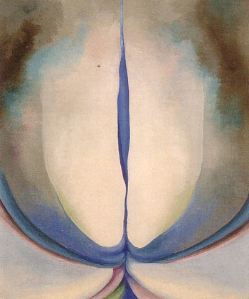 Georgia OKeeffe Blue Line 1919