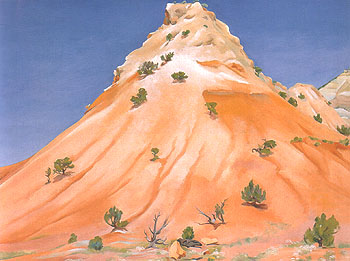 Georgia OKeeffe Hill New Maxico Ghost Ranch 1935