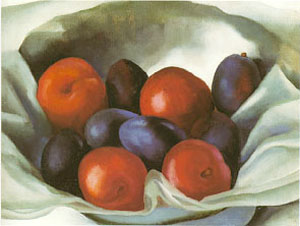 Georgia OKeeffe Plums