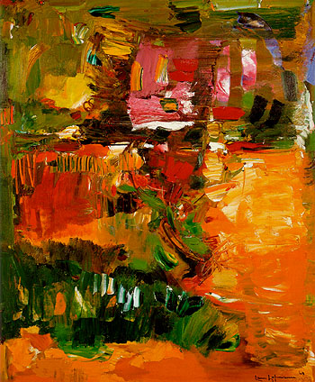 Hans Hofmann In the Wake of the Hurricane 1960