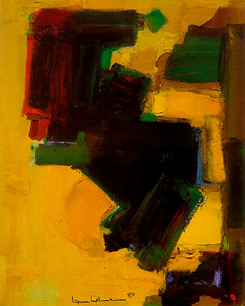 Hans Hofmann Orbiting Shapes 1959