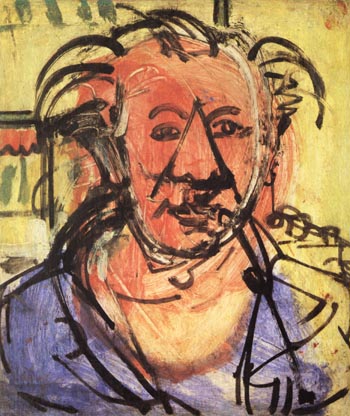 Hans Hofmann Self-Portrait l, 1942