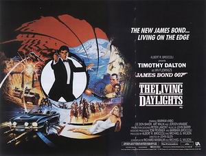 James-Bond-007-Posters The Living Daylights, 1987