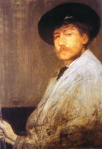 James McNeill Whistler Arrangment in Gray Portrait of the Painter
