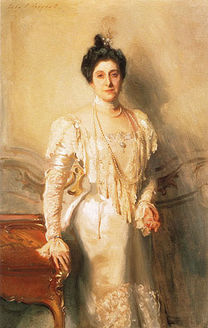 John Singer Sargent Portrait of Mrs Asher B Wertheimer 1898