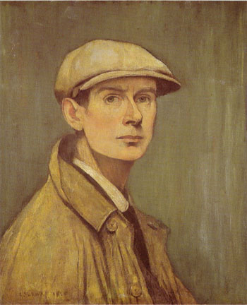 L-S-Lowry Self Portrait 1925