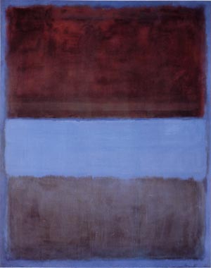 Mark Rothko No 61 Brown Blue Brown on Blue