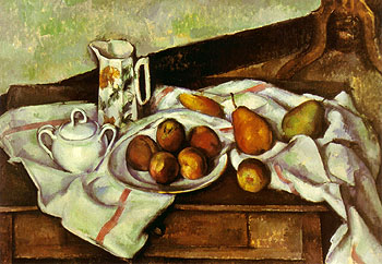 Paul Cezanne Peaches and Pears