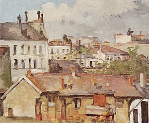 Paul Cezanne Roofs, c. 1877