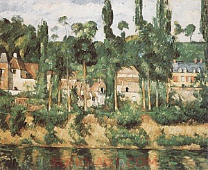 Paul Cezanne The Chateau de Medan 1879