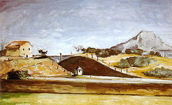 Paul Cezanne Trench at the Foot of Mont Sainte Victoire 1870