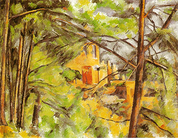 Paul Cezanne View of the Chateau Noir 1894