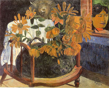 Paul Gauguin Sunflowers 1901