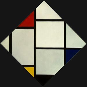 Piet Mondrian Tableau IV 1924-25