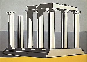 Roy Lichtenstein Apollo Temple IV 1964