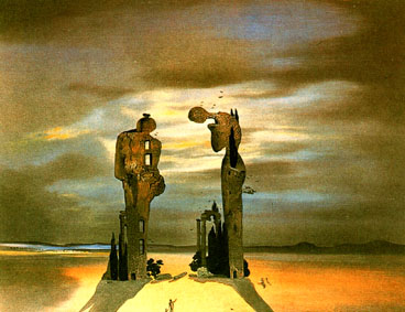 Salvador Dali Archeological Reminiscence of Millets Angelus 1935