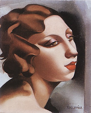 Tamara de Lempicka Portrait of a Young Lady 1928