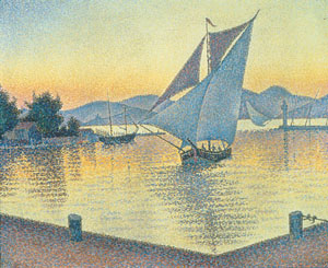 The Port at Sunset, Saint-Tropez, Opus 236