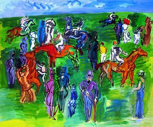 At the Races by Raoul Dufy