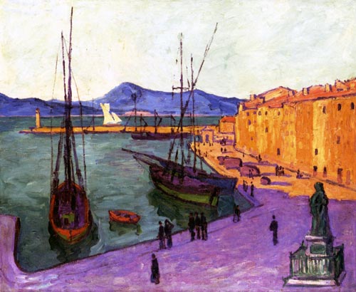 Port of Saint-Tropez, Evening Effect