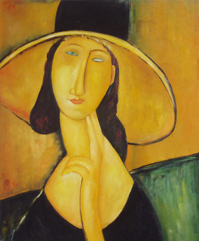 Portrait of a Woman in Hat