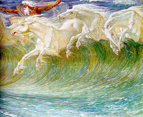 The Horses of Neptune (detailed)