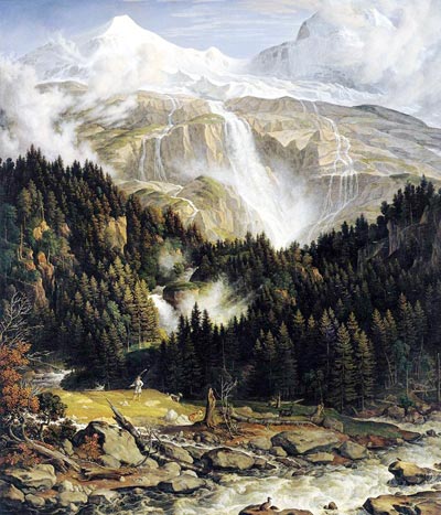 The Schmadribach Falls