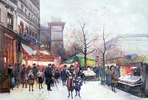 Winter Shopping in Paris