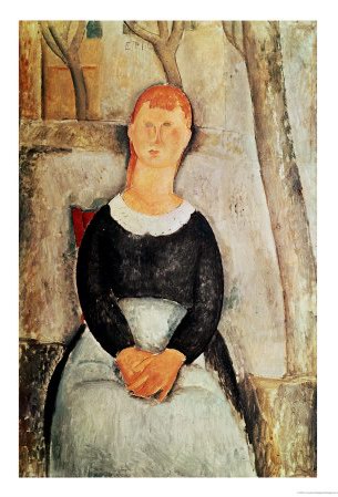 Amedeo Modigliani The Beautiful Grocer